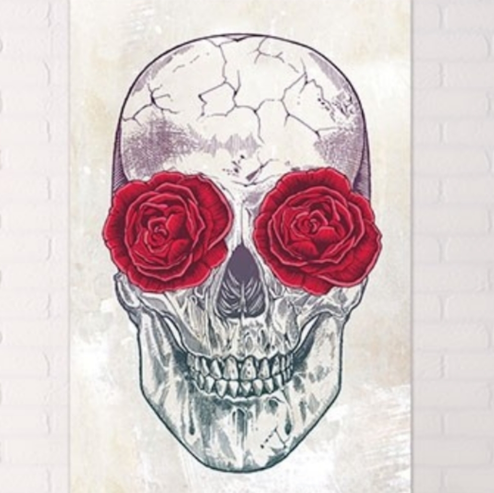 Skull & Roses Poster - Picture 3 of 3
